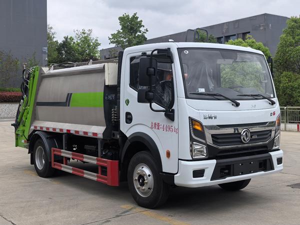 程力威牌CLW5040ZYSCDP型压缩式垃圾车