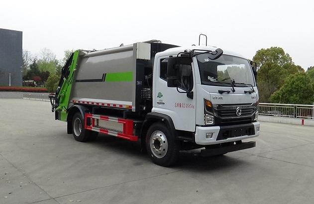 程力威牌CLW5120ZYSBEV6WL型纯电动压缩式垃圾车